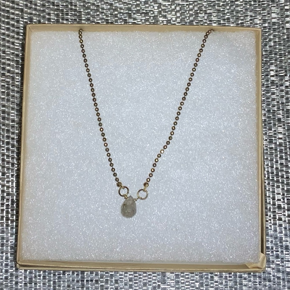🌸Labradorite Drop Adjustable Necklace